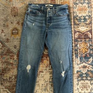 Levi’s High Waisted Wedgie Cut Jeans
